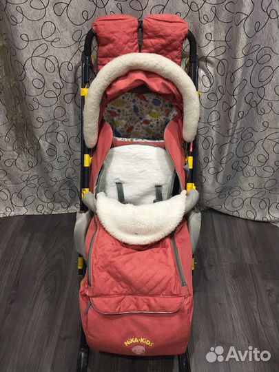 Санки коляска ника