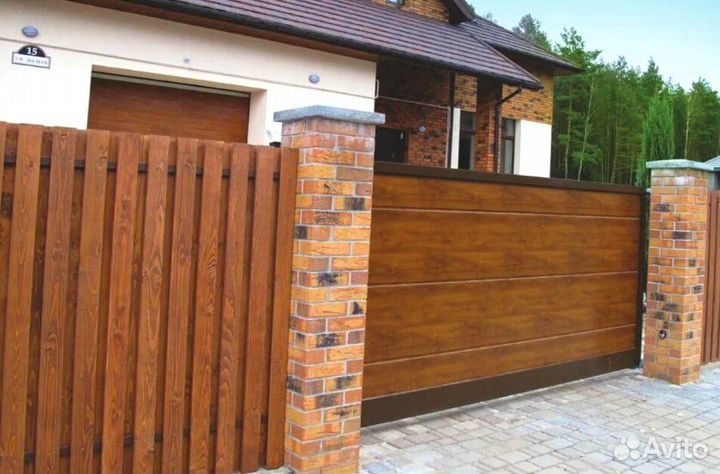 Откатные ворота заказать профессионально