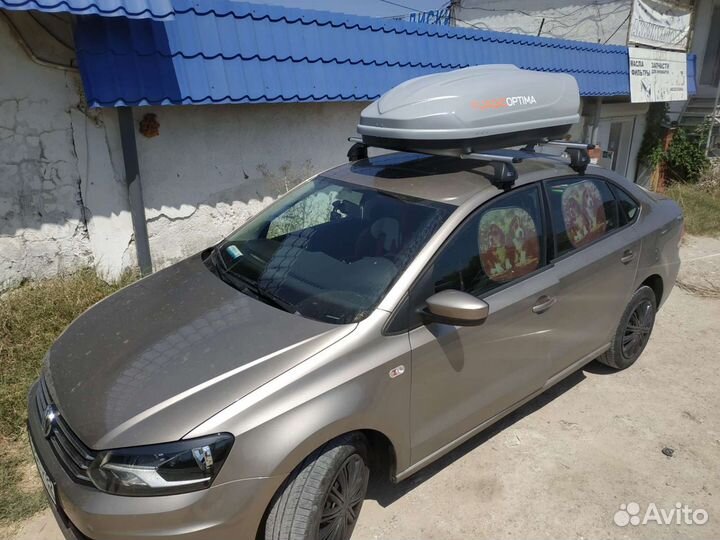 Автобокс (багажник ) на крышу Volkswagen Polo