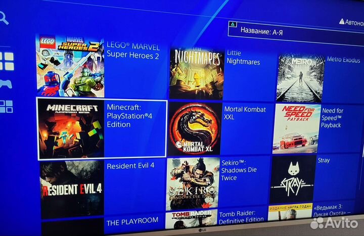 Sony PS4 Slim 1tb 20 игр 9.0 HEN