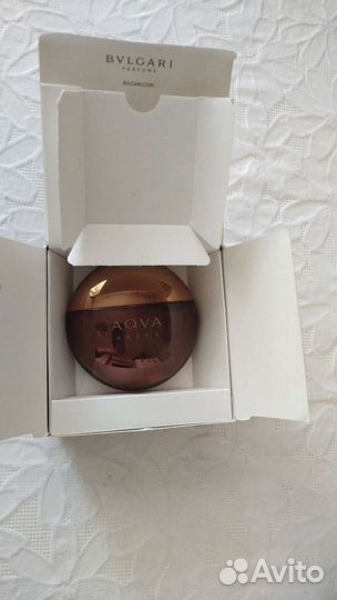 Флакон от мужской туалетной воды bvlgari aqva