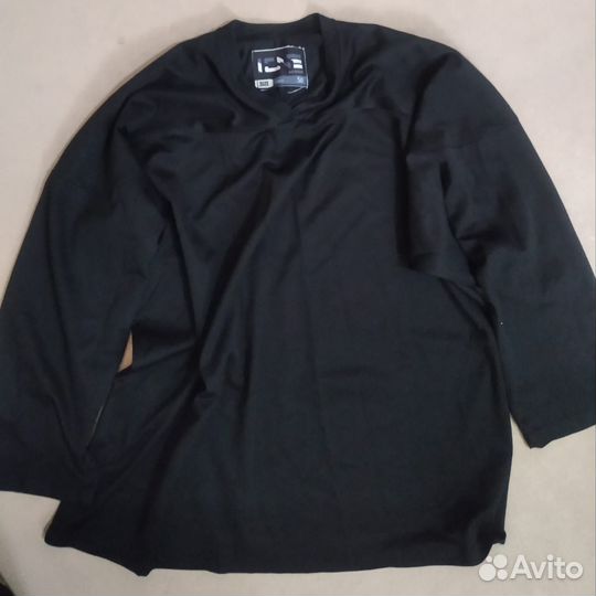 Свитер хоккейный тренировочный черный р. 50