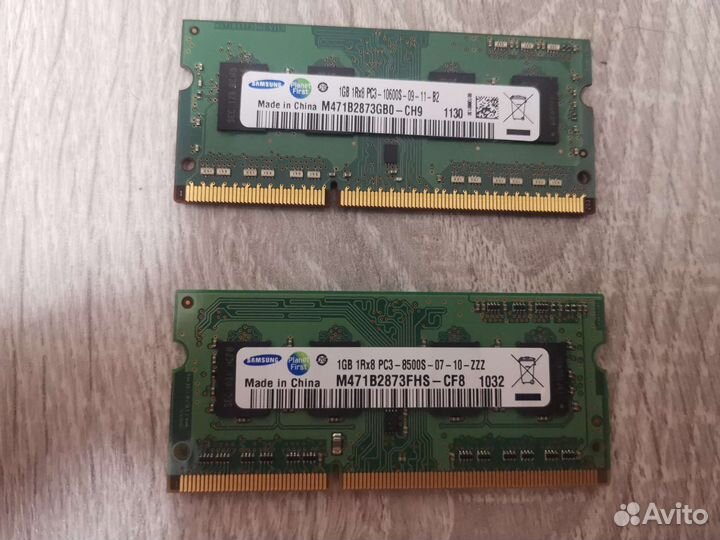 Оперативная память SO-dimm ddr3l