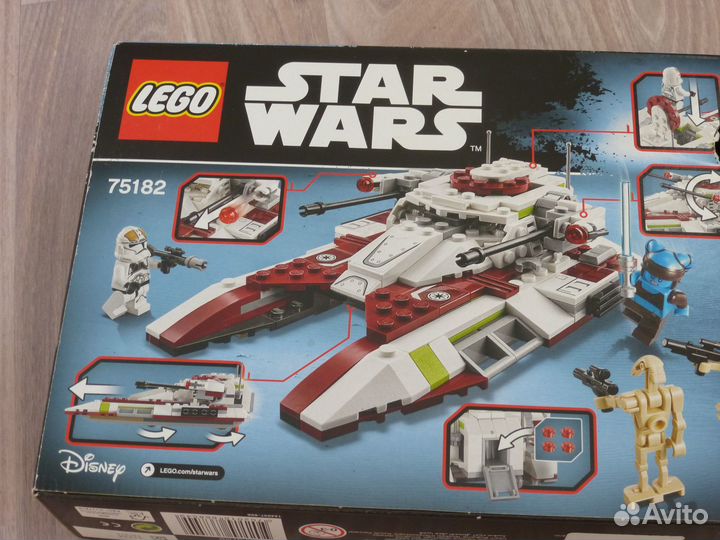 Набор Lego 75182 Боевой танк республики