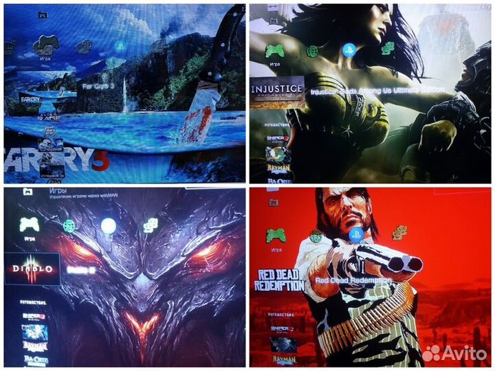 Sony PS3 slim 1000GB 200 игр