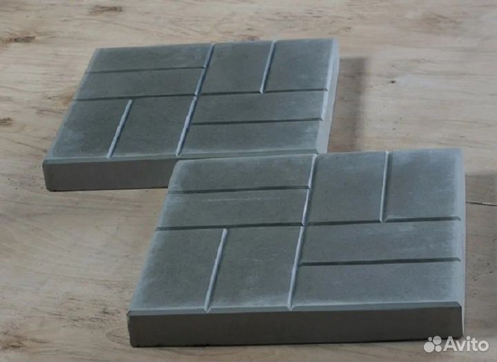 Тротуарная плитка эконом 8 кирпичей