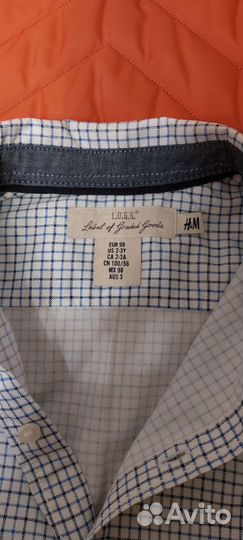 Рубашка для мальчика нм размер 98