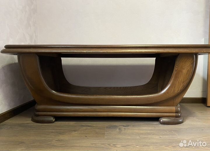 Журнальный столик из массива дуба