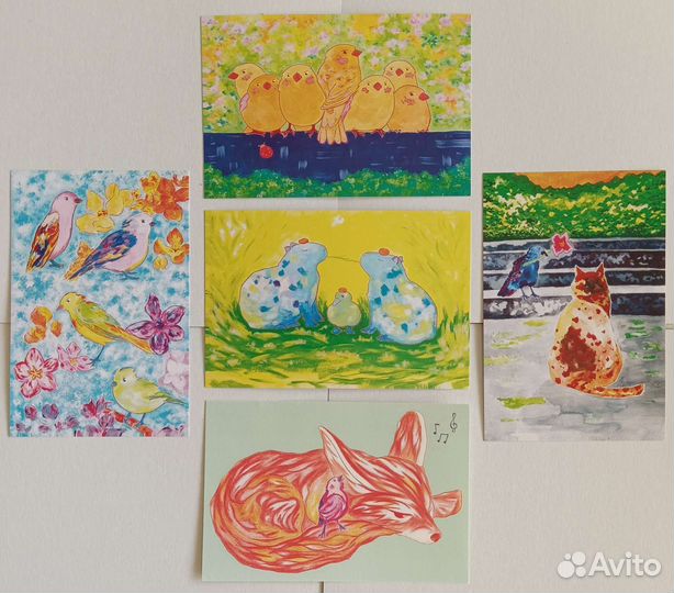 Почтовые открытки (авторские)