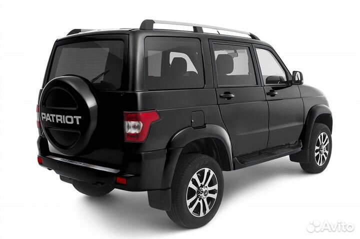 Накладка на задний бампер (нпс) UAZ Patriot 2014