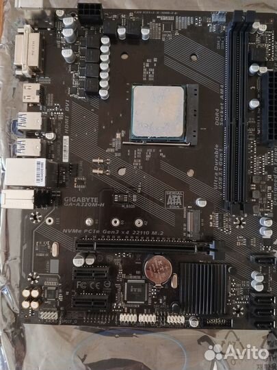 Ryzen 5 1600 + gigabyte a320