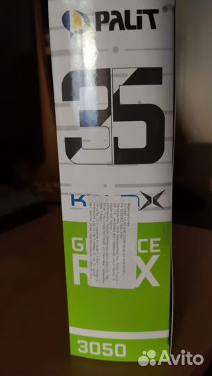 Видеокарта 3050 kalmx Palit