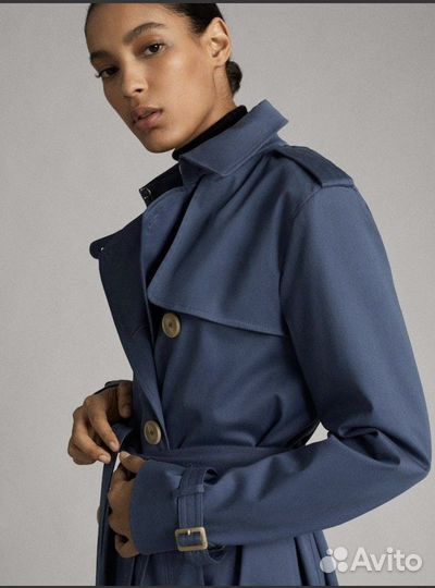 Тренч Massimo Dutti XS