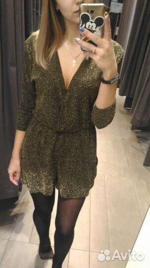 Комбинезон вечерний блестящий Terranova 42р-р