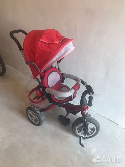 Детский трехколесный велосипед бу