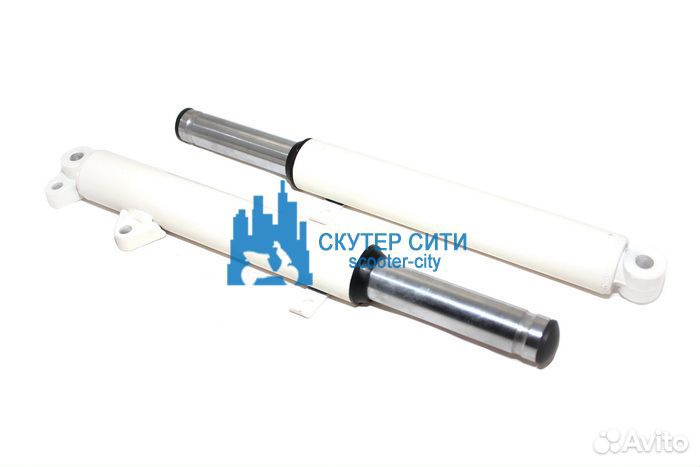 Перья вилки (пара) Honda Dio 50 дисковый тормоз CN