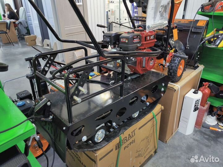 Мотобуксировщик 7 л.с., 380мм. двс Btait серии PRO