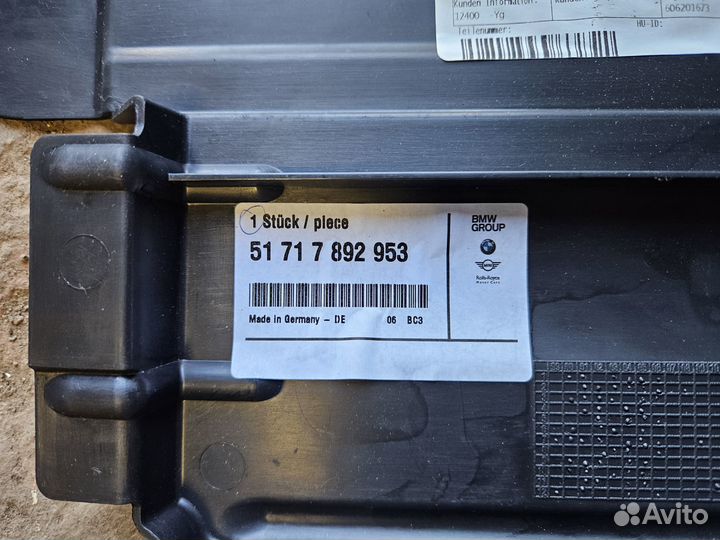 BMW E46 облицовка топливного фильтра