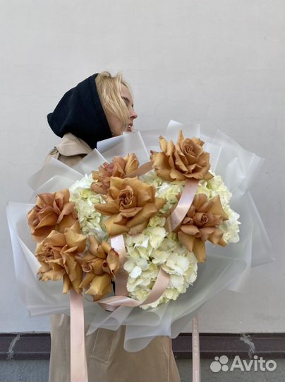 Букет с розами