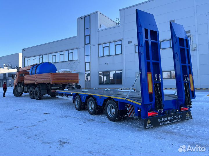 Прицеп трал (тяжеловоз) МегаТрон 49003Т, 2023