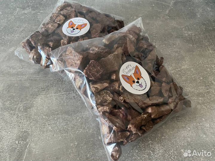 Лакомства для собак. Говяжье легкое