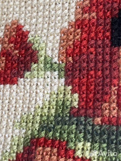 Картина вышитая крестом ручная работа