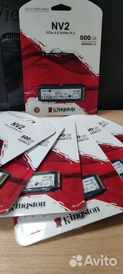 Ssd M2 NMVe 500gb Kingston PCIe 4.0, новый