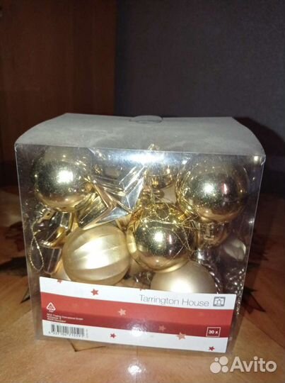 Елочные игрушки набор