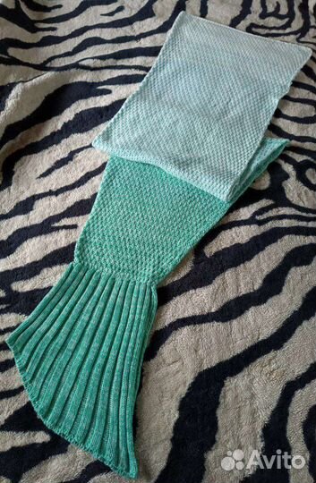 Плед хвост русалки