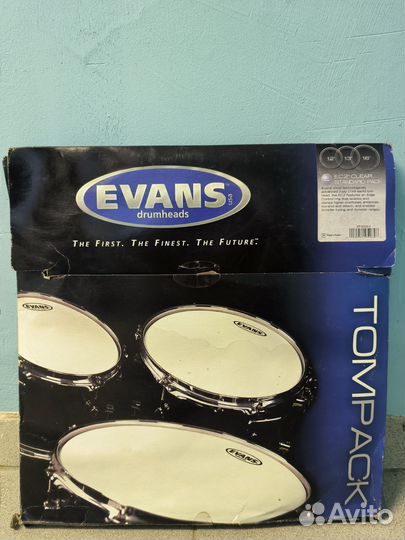 Набор пластиков для барабанов evans