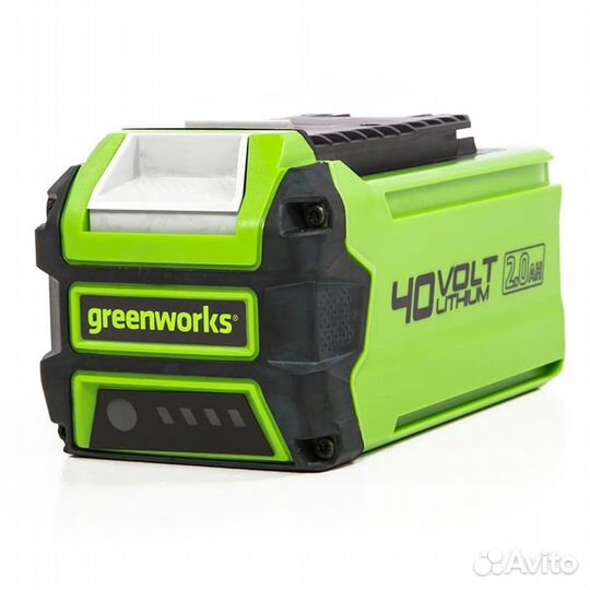 Аккумулятор Greenworks G40B2 40V (2 Ач)