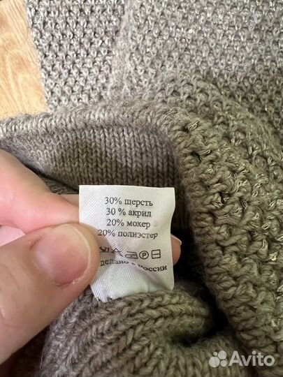 Комплект шапка и шарф женский