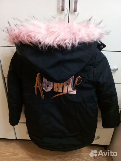 Парка зимняя для девочки