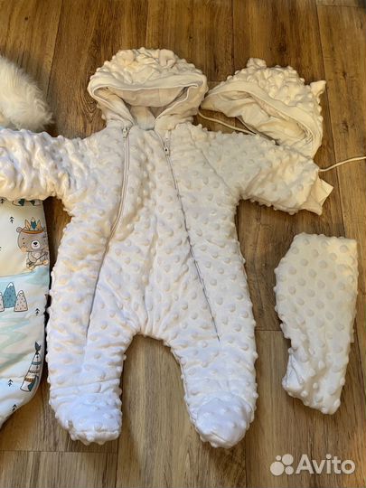 Конверт на выписку зимний