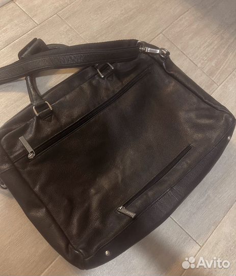 Сумка для ноутбука кожа