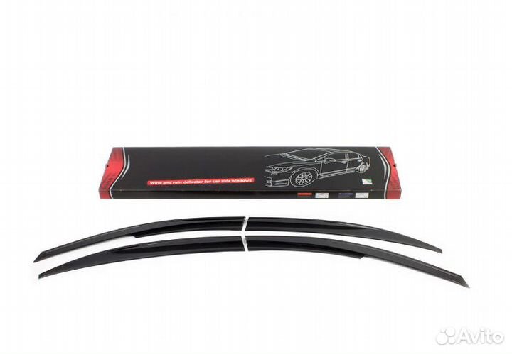 Дефлекторы окон Volkswagen T5/T6/T6.1 (4 шт)