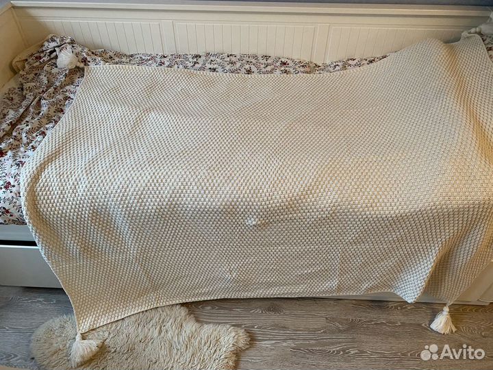 Вязаный плед