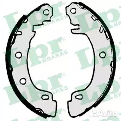 Колодки тормозные барабанные
