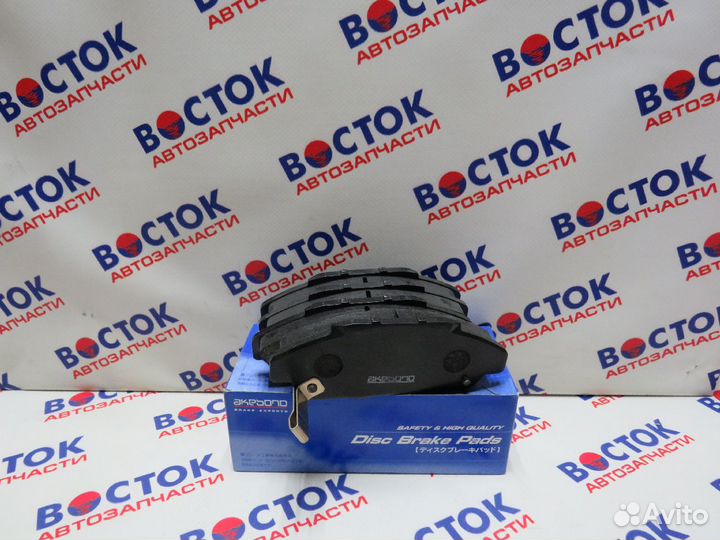 Колодки тормозные akebono AN308WK