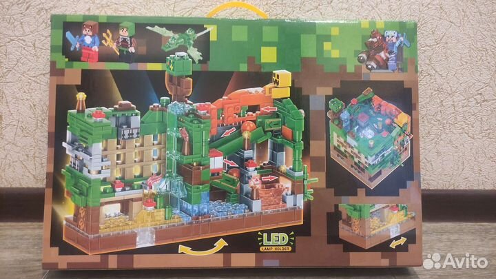 Новый Лего конструктор майнкрафт 501 деталь
