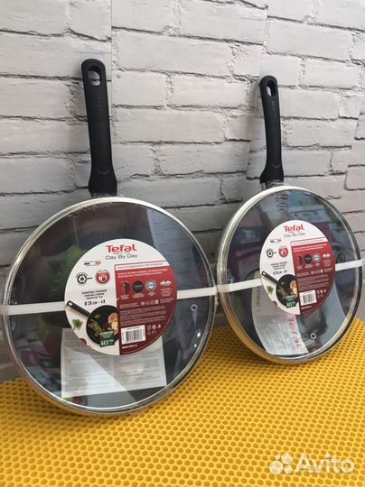 Сковорода Tefal с крышкой /Новые