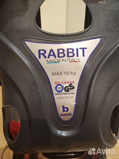 Переднее велокресло Bellelli Rabbit Standard B-Fix