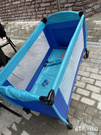 Детская кровать манеж