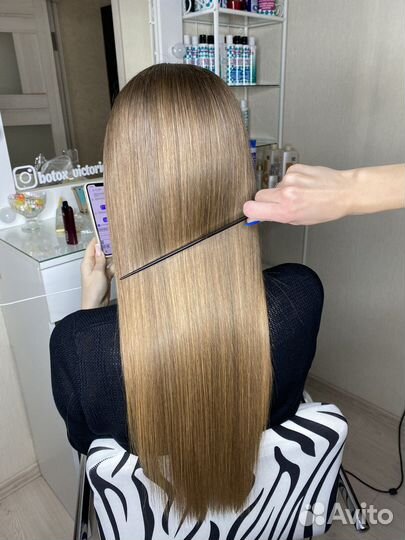 Ботокс для волос, полировка