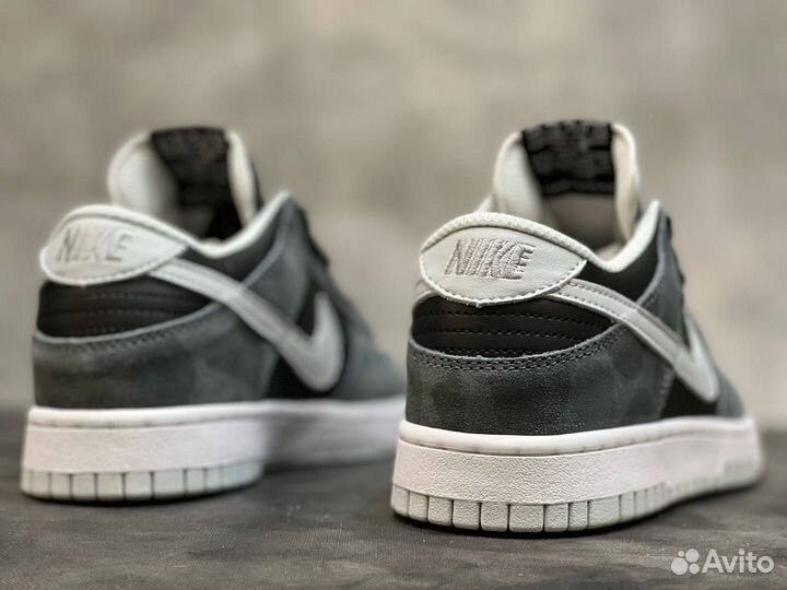 Nike SB Dunk air low 1 тёмно-серые разм. 42