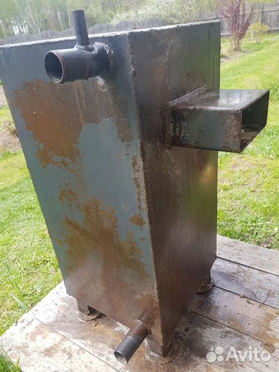 Печь отопительная с водяным контуром