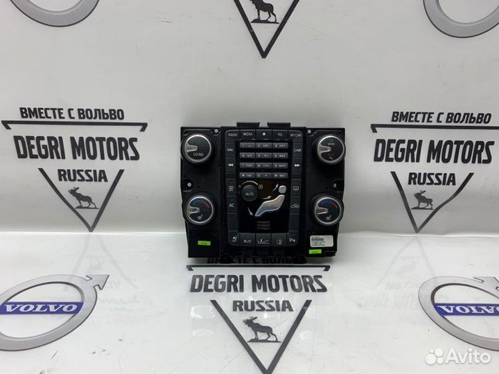 Панель управления климат контролем Volvo S60 XC60