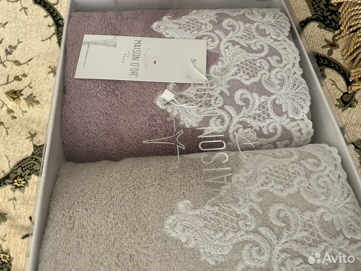 Полотенца махровые maison d'or