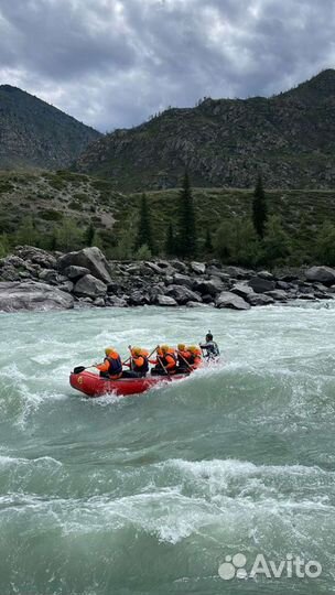 Экстрим сплав по Средней Катуни