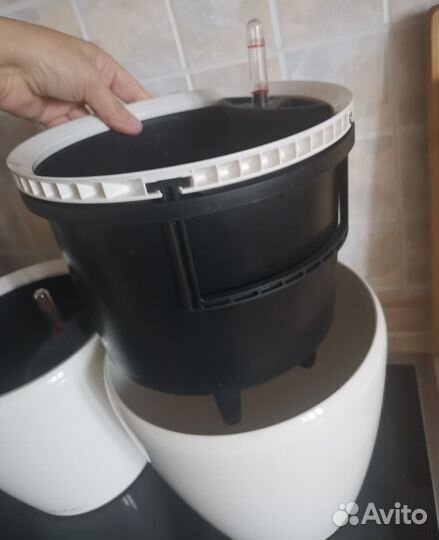 Кашпо с автополивом Lechuza classico Premium 21